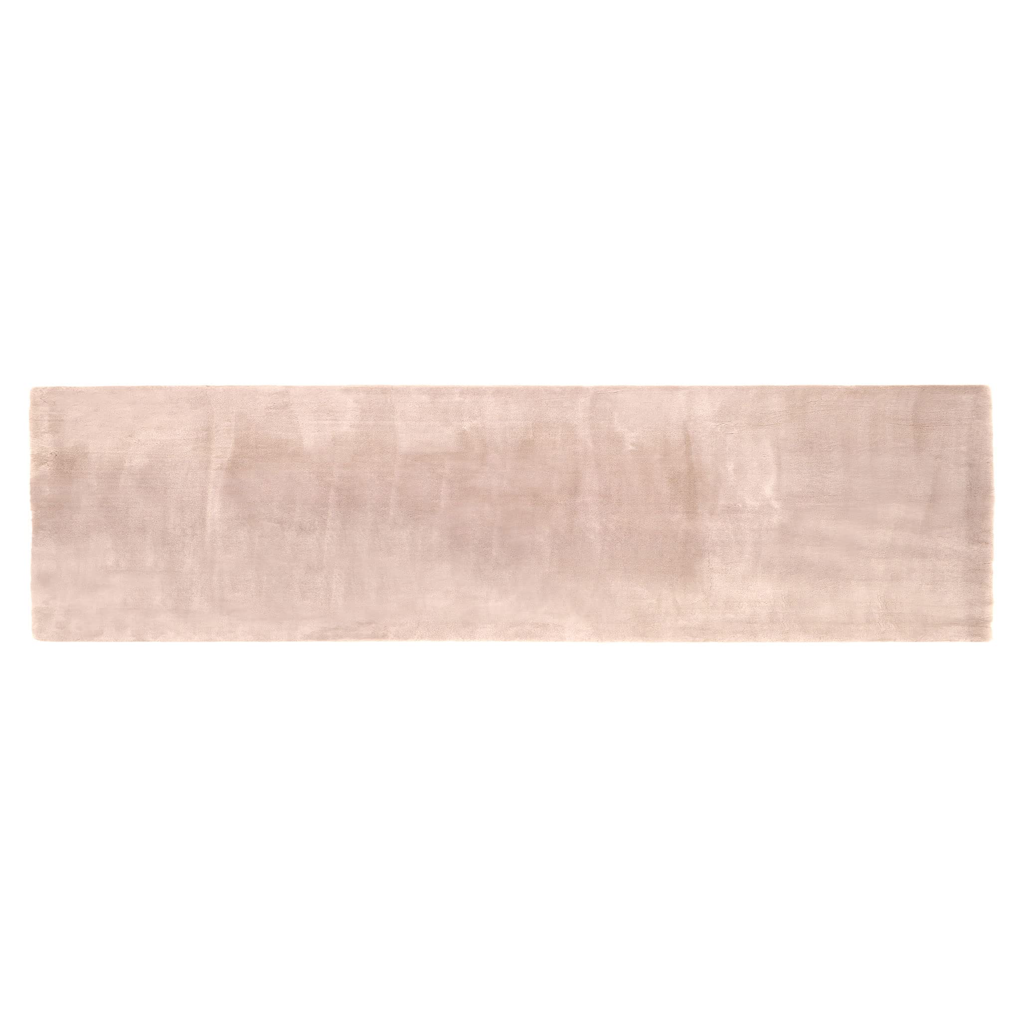 Tapis Happy Camel 080 x 300 cm chemin de fer beige pour salon et entrée