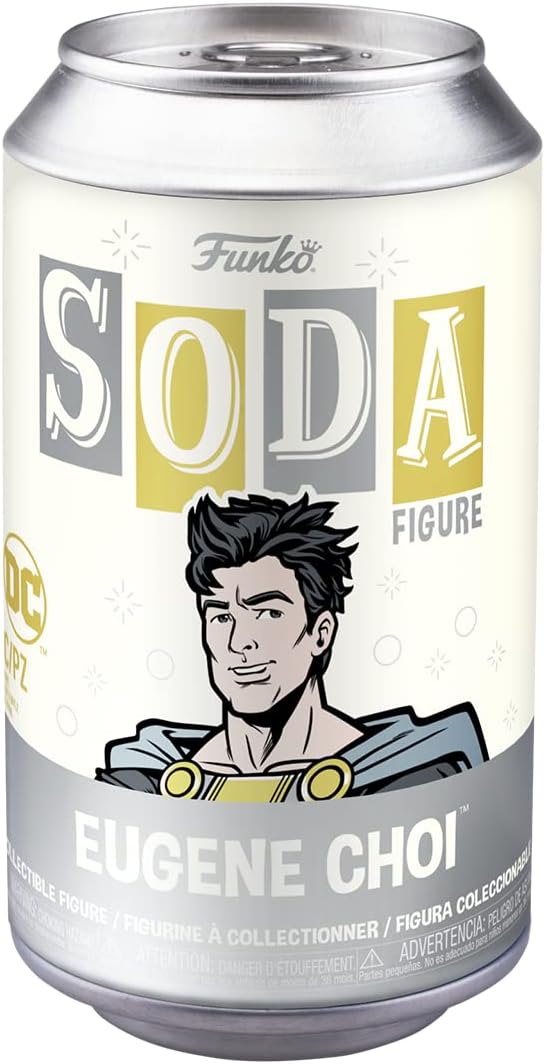Funko Vinyl SODA: Shazam 2 - Eugene Choi - 1/6 Odds for Rare Chase Variant - DC Comics - Collectable Vinyl Figure - Gift Idea - Official Merchandise - for Kids & Adults - Comic Books Fans