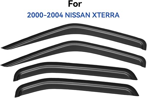 Miniatura 965 de Visores protectores de lluvia para ventana, deflectores de viento de canal exterior