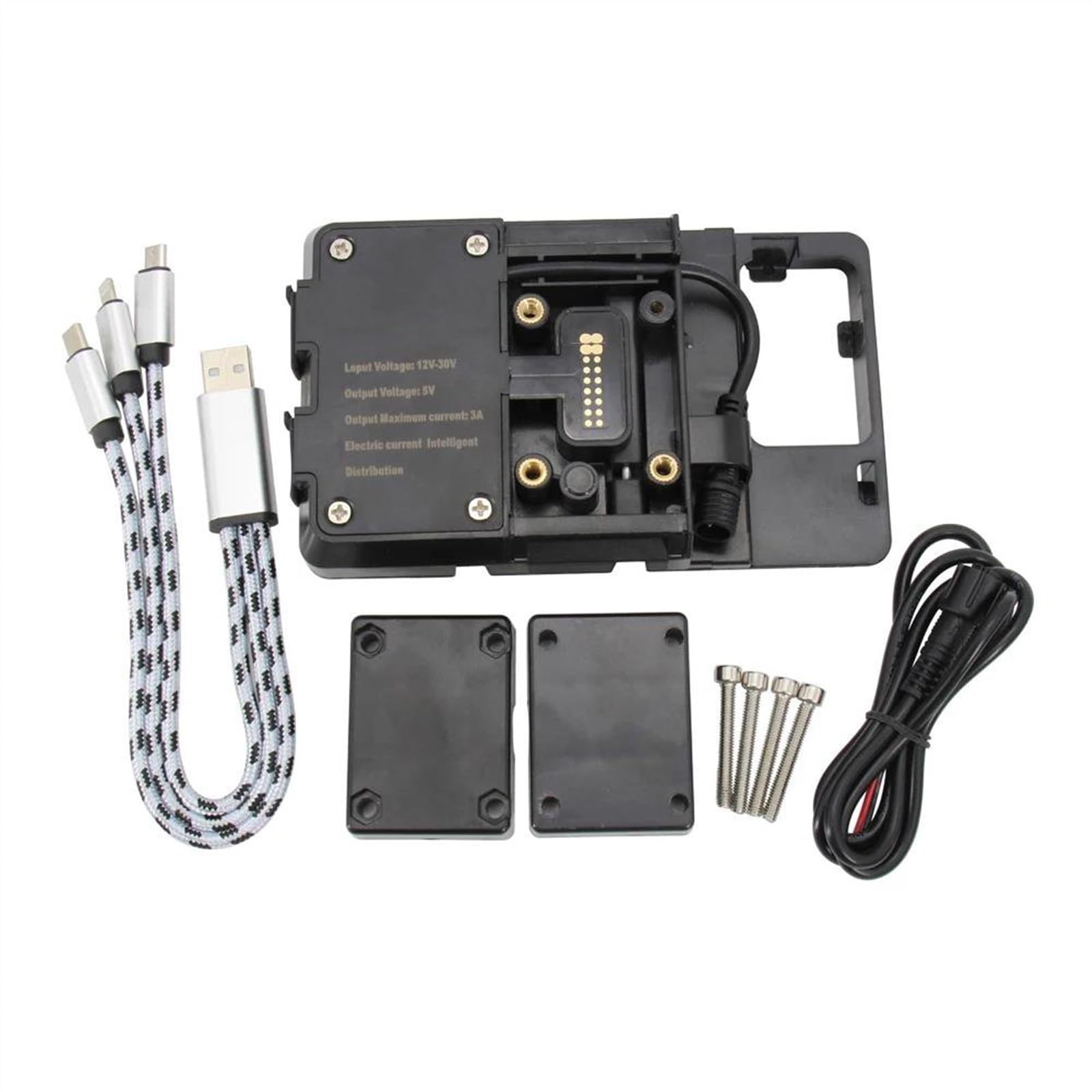 Dtsgcx A Motorcycle Modified Gps Navigation Bracket Support For Kawasaki For Ninj Z1000 Sx 2017 2018 2019 2020(A)