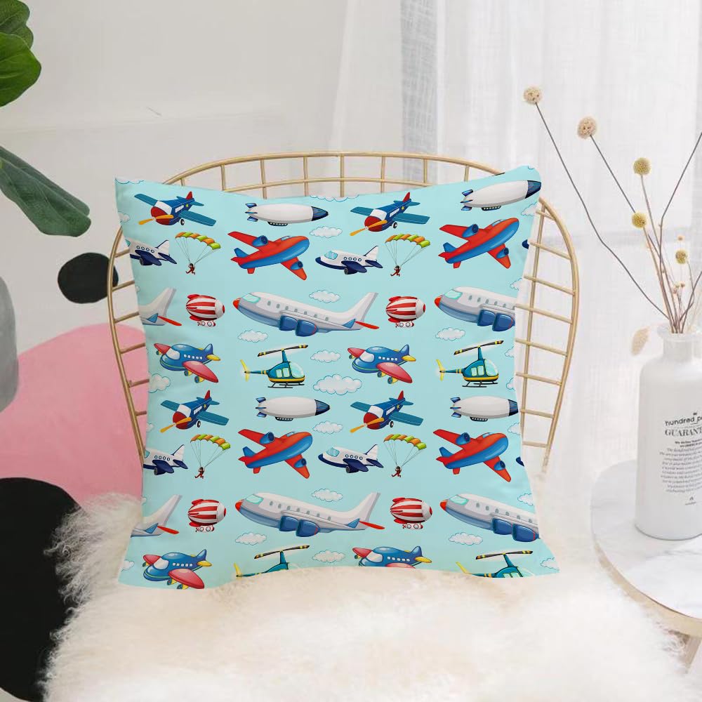 HYOSXW Cushion Cover,Throw Pillow Case Home Decorative for Living Room Bedroom Sofa Chair 16X16 Inch,A diverse array of dog Q-version arrangement scenes,Pillowcase 40X40cm