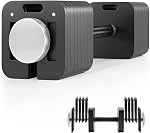 10-80lb Adjustable Dumbbells, Single Dumbbell, Quick Weight Adjustment, Lockable Square Weight Plate Dumbbell Set, Suitable for Home Gyms.