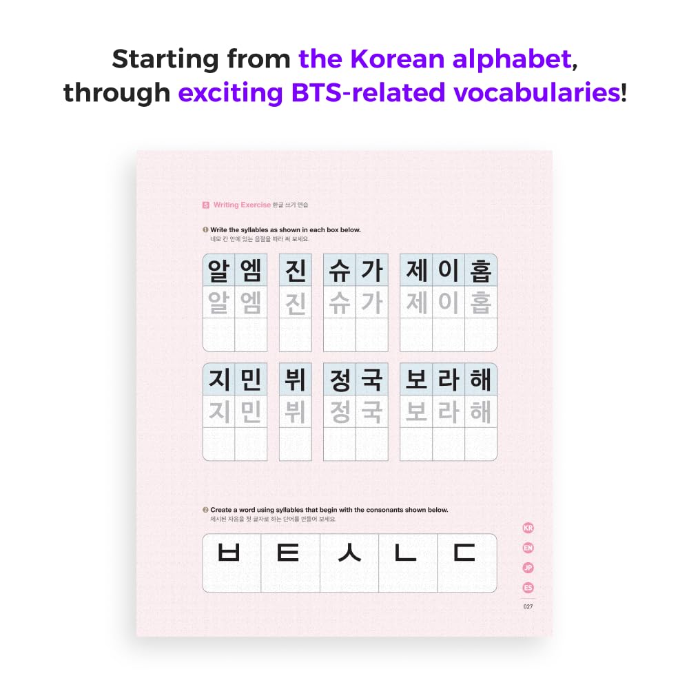 Learn! Korean with BTS New Cover Edition - Book Only : Amazon.ca