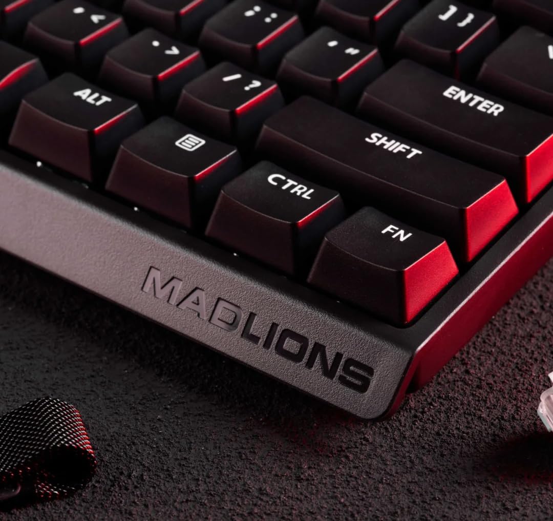 Amazon | MADLIONS ゲーミングキーボード MAD60HE 磁気ホール