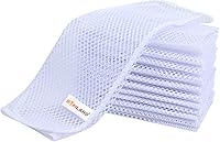 Vista 11 de SUNLAND Paños de malla para lavar platos, sin olor, para cocina, secado rápido y fácil de limpiar, paquete de 12 paños de malla de 12 x 12 pulgadas