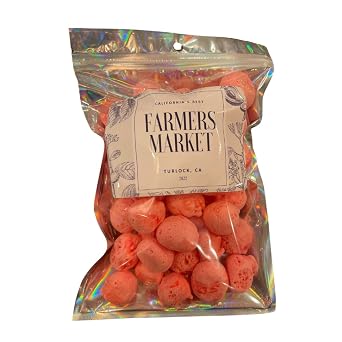 Farmers Market Freeze Dried Cinnamon Taffy 2oz- Chewy Cinnamon Candy, Long-lasting Flavor, Natural Freeze-dried Cinnamon- Gluten-Free Candy w/Resealable Share Pack, Extended Shelf Life
