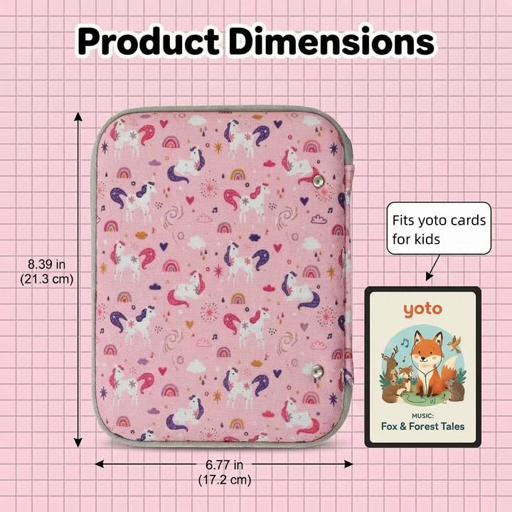 LEBKFT Animal Themed Yoto Card Holder Storage Case - Image 2