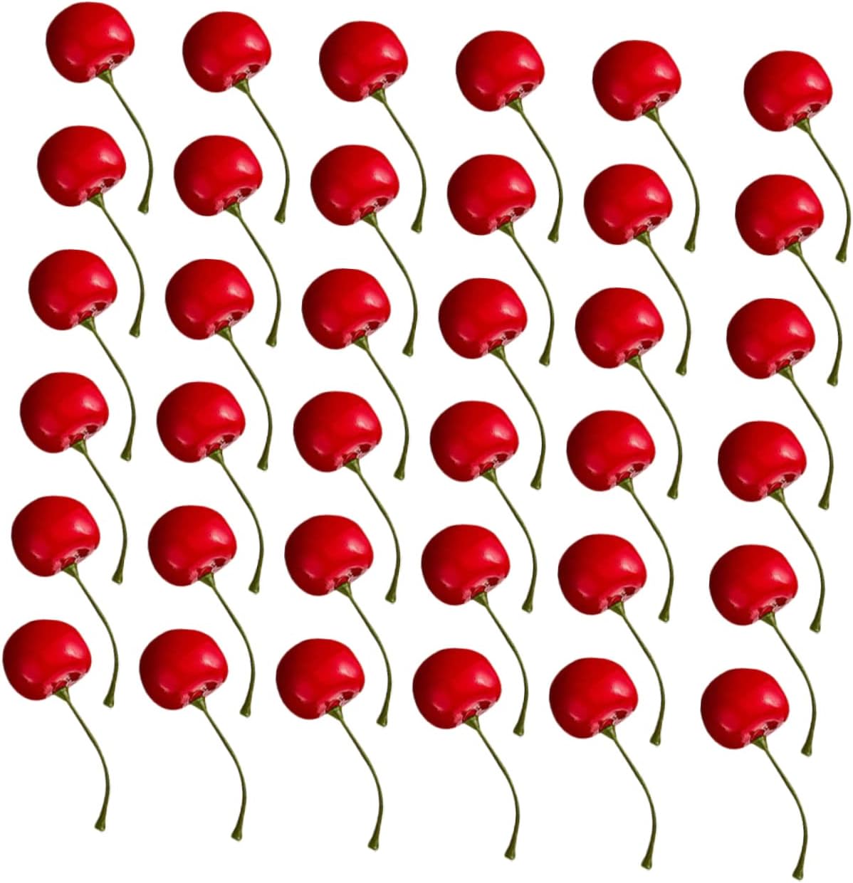 Garneck 300pcs Artificial Cherry Fruit Model Realistic Simulation Cherry Decor for Photography and Home Decoration Safe for Boys and Girls Lightweight and