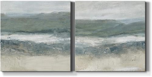 Renditions Gallery Arte de pared con ruedas en lienzo con envoltura de galería, listo para colgar, 32 pulgadas de alto x 32 pulgadas de ancho,