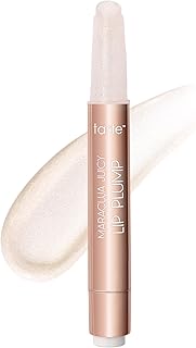 tarte maracuja juicy shimmer glass lip plump – Hydrating & Volumizing Lip Gloss Balm with Hyaluronic Acid & Vitamin E, Plumps & Moisturizes, Vegan & Cruelty-Free