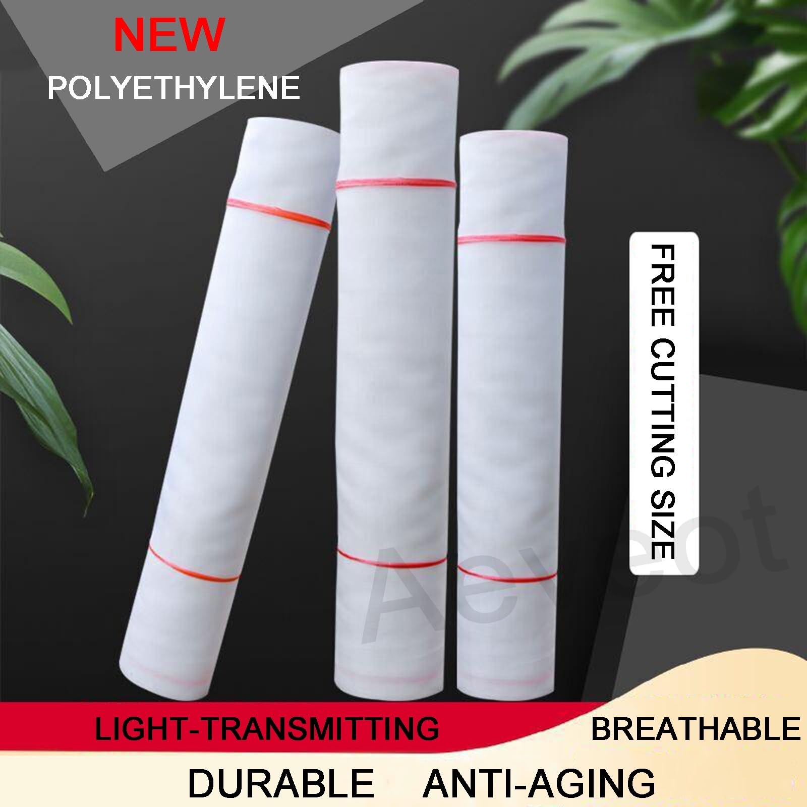 Malla Fina Insectos, Malla Antipajaros, Red Anti-Insectos Engrosado Proteger Verduras Plantas, Red de Jardín, Red de Protección contra Insectos, Malla Antipalomas para Huertos(4x30m)