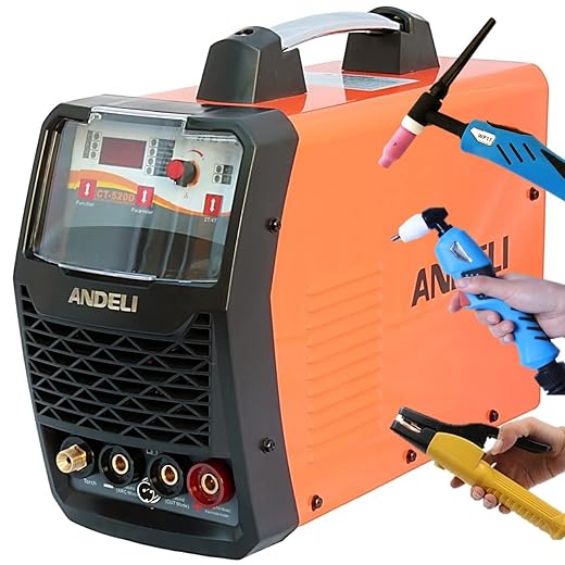 ANDELI CT-520D Multiprocess Plasma Cutter – Best Multi-Function Workshop Machine