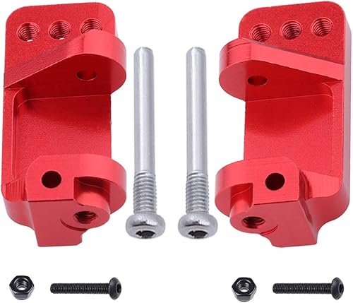 Miniatura 6 de HobbyPark Bloques de ruedas de aleación de aluminio para RC 110 Traxxas 2WD Slash, Stampede, Rustler, Nitro Slash, reemplaza la parte 3632 (verde)