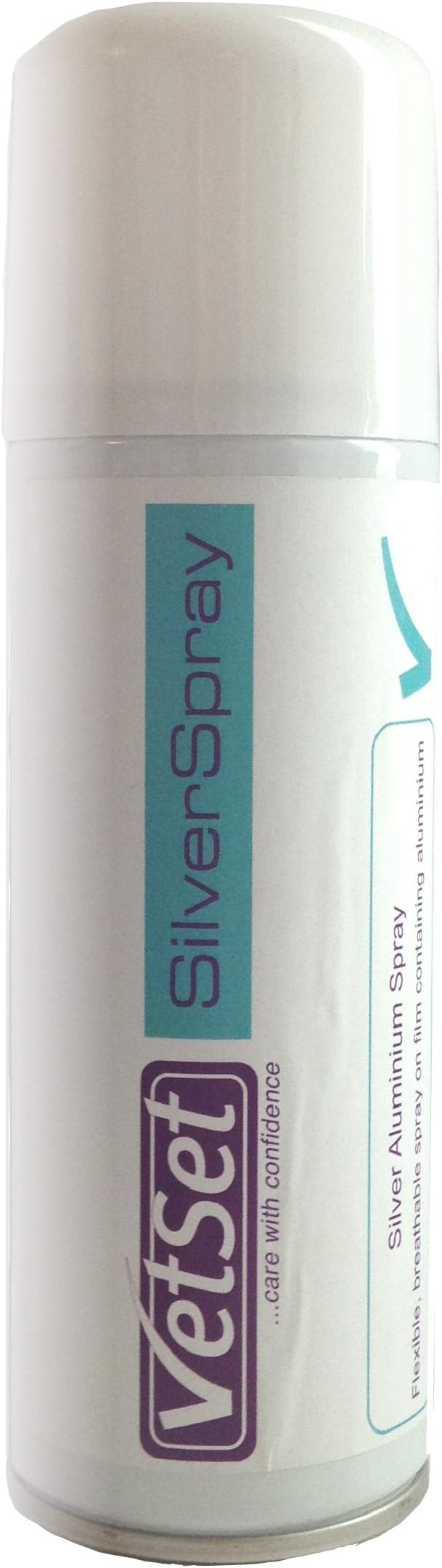 Unisex's Aluminium Silver Spray, Clear, Regular