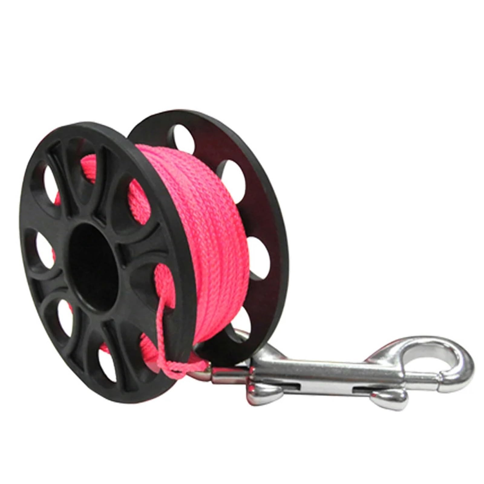 Diving Finger Spool, 30m Scuba Finger Spool Reel Multicolor Hook for Cave Wreck Diving(Bright Green)