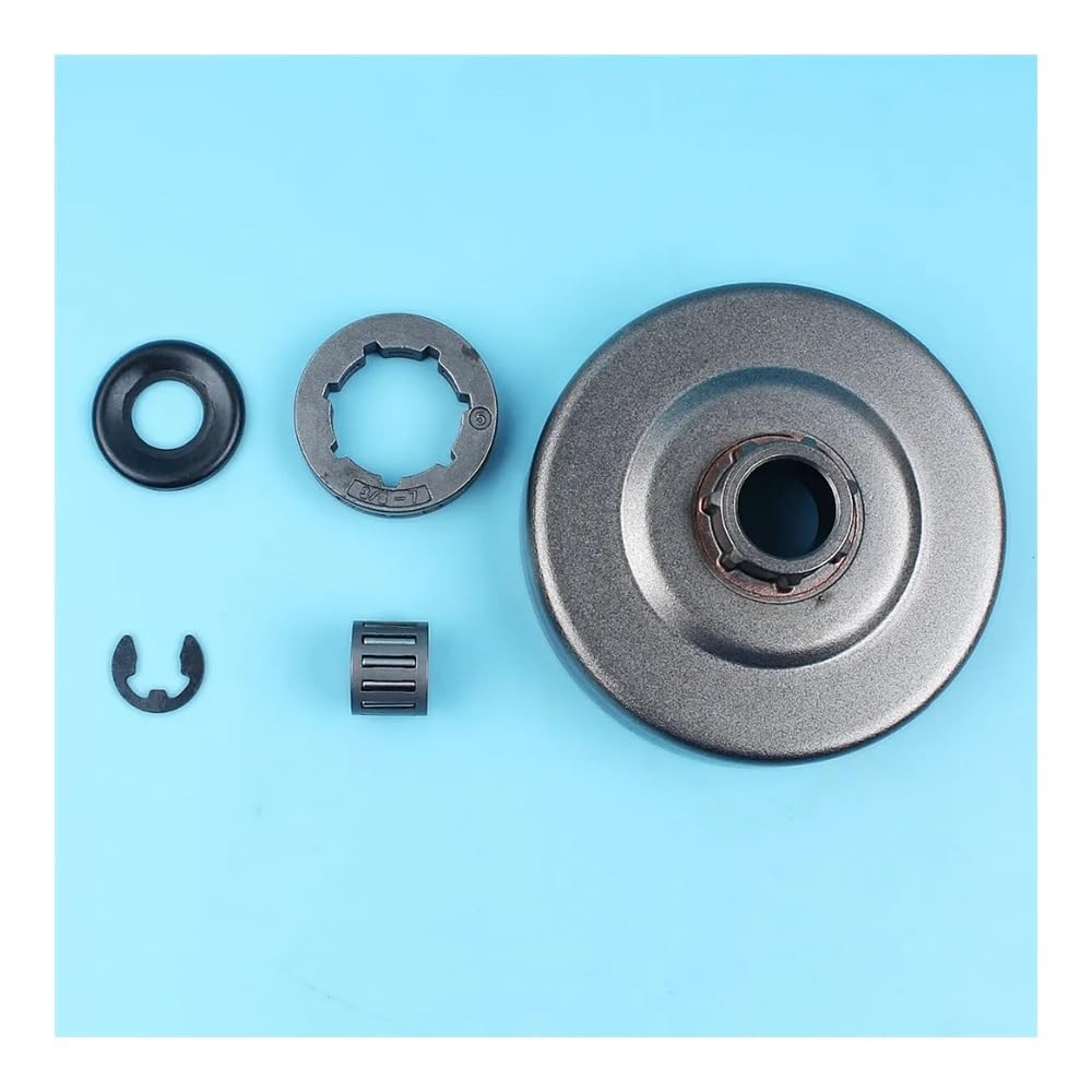 Arandela de rodamiento de agujas de piñón 3/8" 7T para reparar vibraciones en motosierra 372