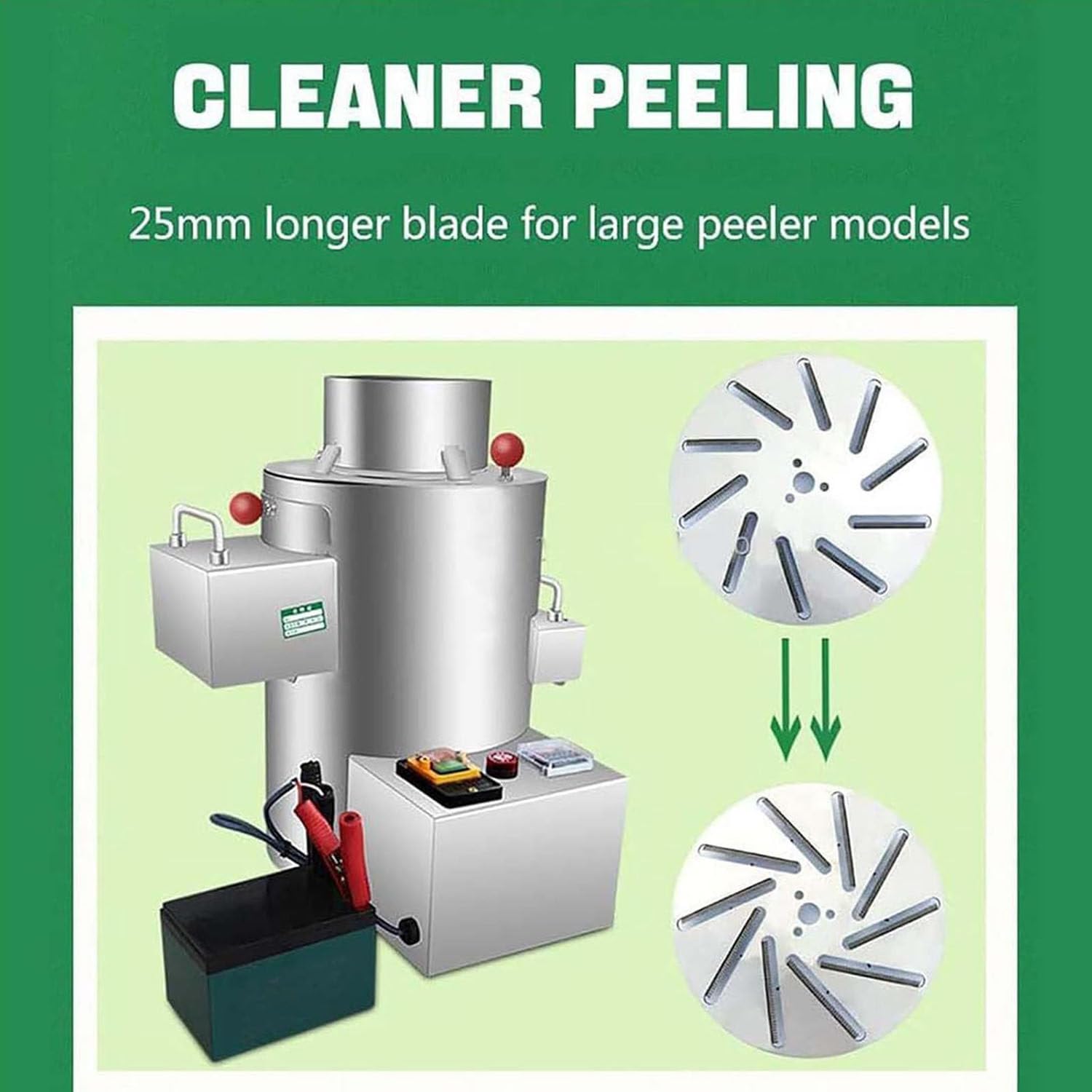 Peladora de castañas - Máquina automática para pelar y abrir castañas, sin dañar las castañas - Capacidad 200 kg/h Velocidad,220Vplug-in