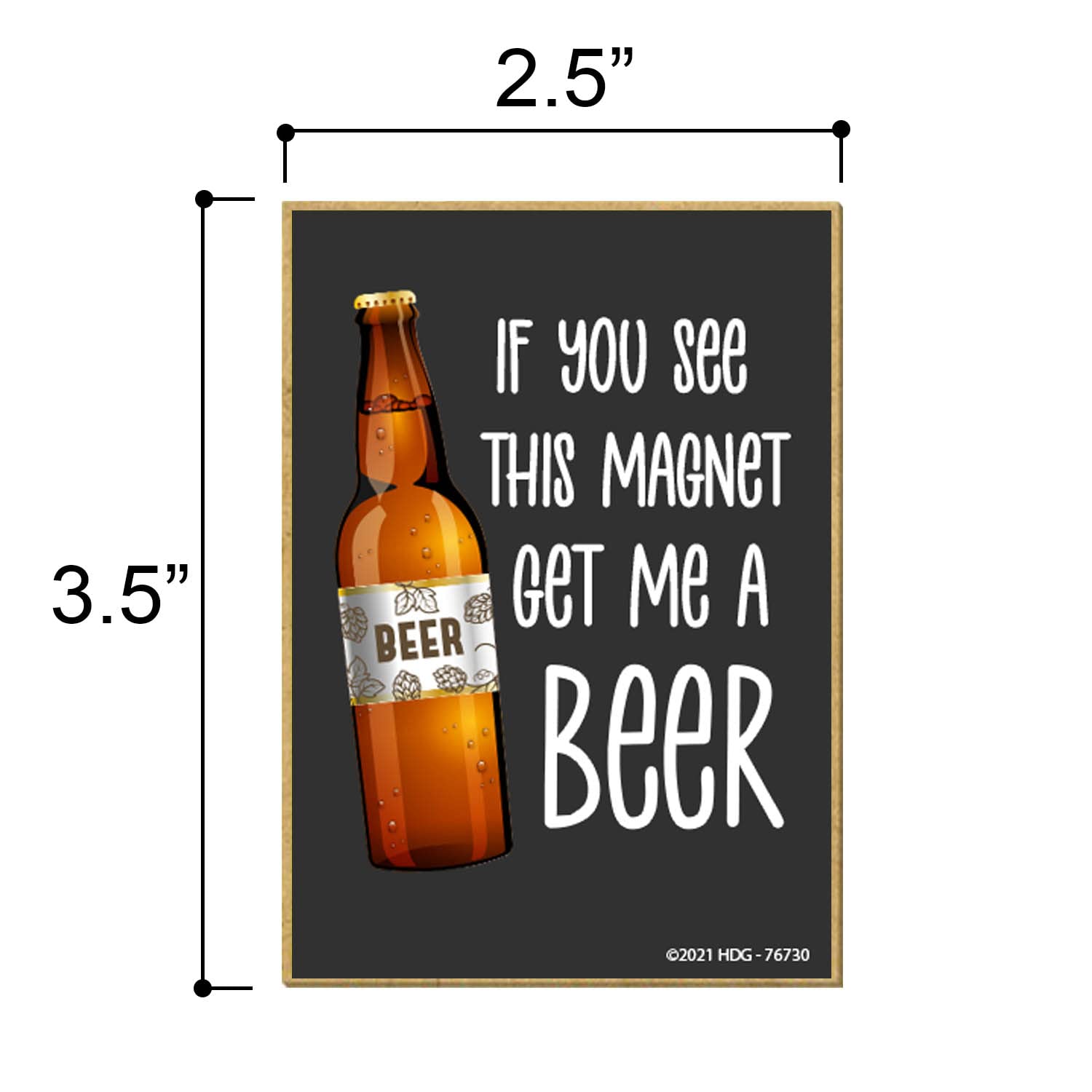 Honey Dew Gifts Kühlschrankmagnet 'Not Everyone Can Be The Queen' – 6,3x8,9 Cm, Holz, Witziges Geschenk