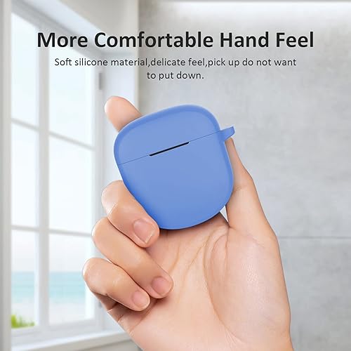 Miniatura 15 de LEFXMOPHY Funda para auriculares Bose QuietComfort II 2022/QuietComfort Ultra (2023), funda protectora de silicona (negro)