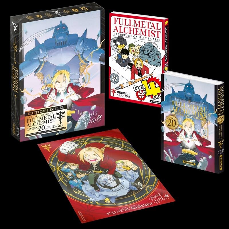 Couverture de Fullmetal Alchemist Recueil 20e Anniversaire