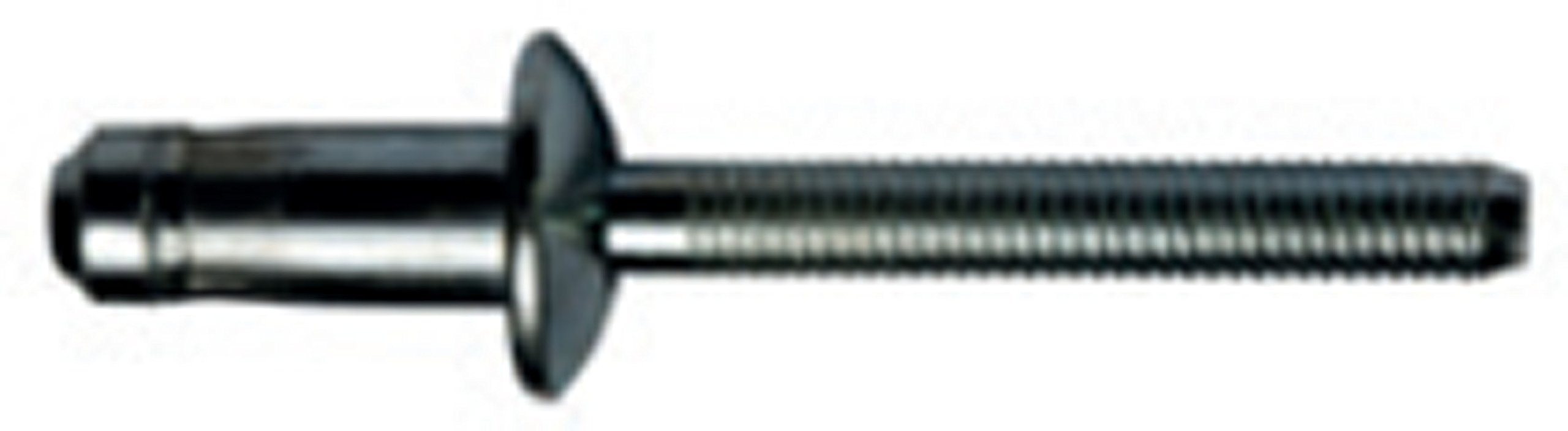4.8 x 16.5 mm, 500 unidades, acero inoxidable/H de Power cuchillp estructura Remaches ciegos de cabeza plana dichtnieten Remaches