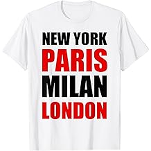 Fashion Cities - NY MILAN PARIS LONDON - Hip Hop Street T-Shirt