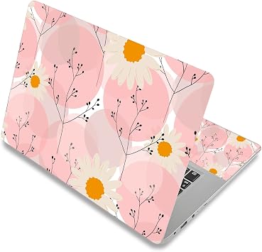 Laptop Skin Sticker Decal,12" 13" 13.3" 14" 15" 15.4" 15.6 inch Laptop Skin Sticker Cover Art Decal Protector Notebook PC 15.6" Universal Vinyl Cover Sunflower