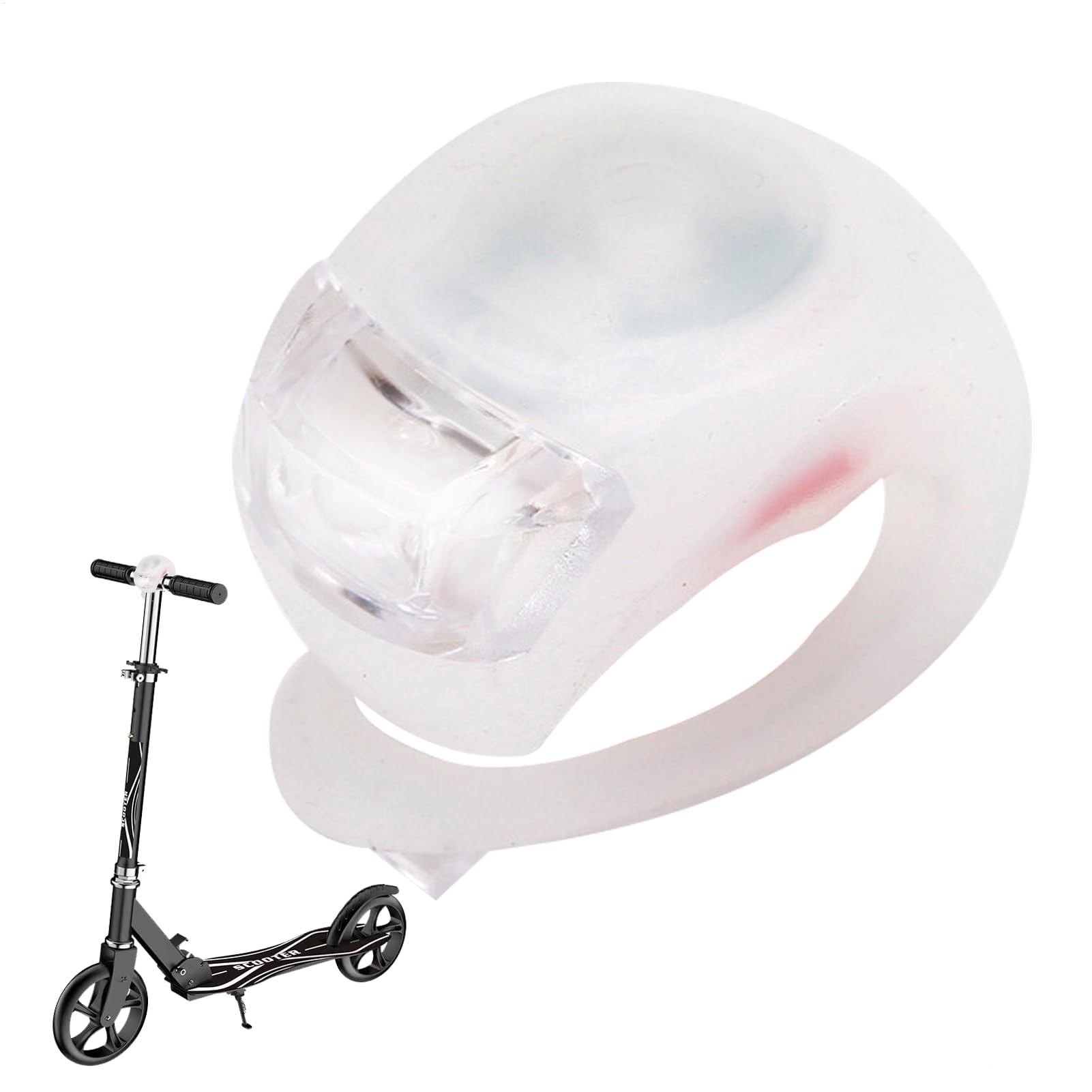 Bcyclee Light - Silicone Bikee Light - Bikee Safety Light | Adjustable Bikee Lights Led | 3 Modes Bcyclee Light Front and Rear Batteried Light Bikee Headlight and Taillight | Waterproof