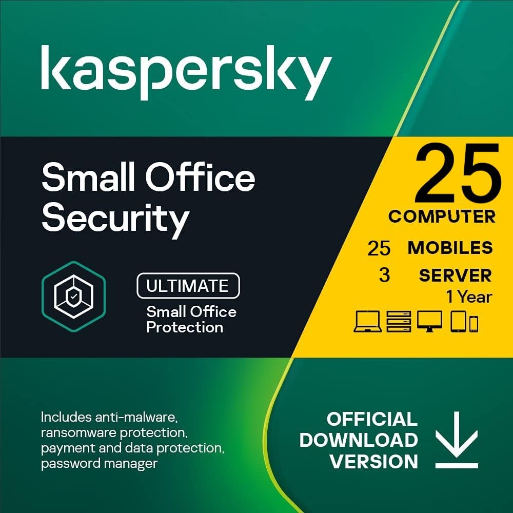 Kaspersky Small Office Security | 25 Devices | 25 Mobiles | 3 Server | 1 Year | Instant Delivery-image-40
