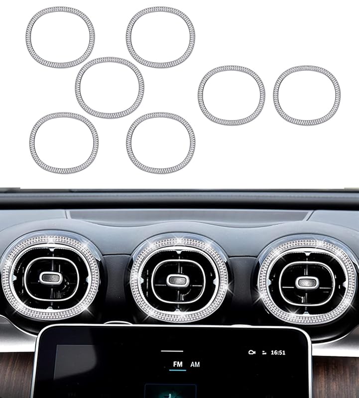 Kit de acessórios decorativos internos para Mercedes Benz Classe C 2022 a 2025 HAILWH BCXZ2208 com 28 peças