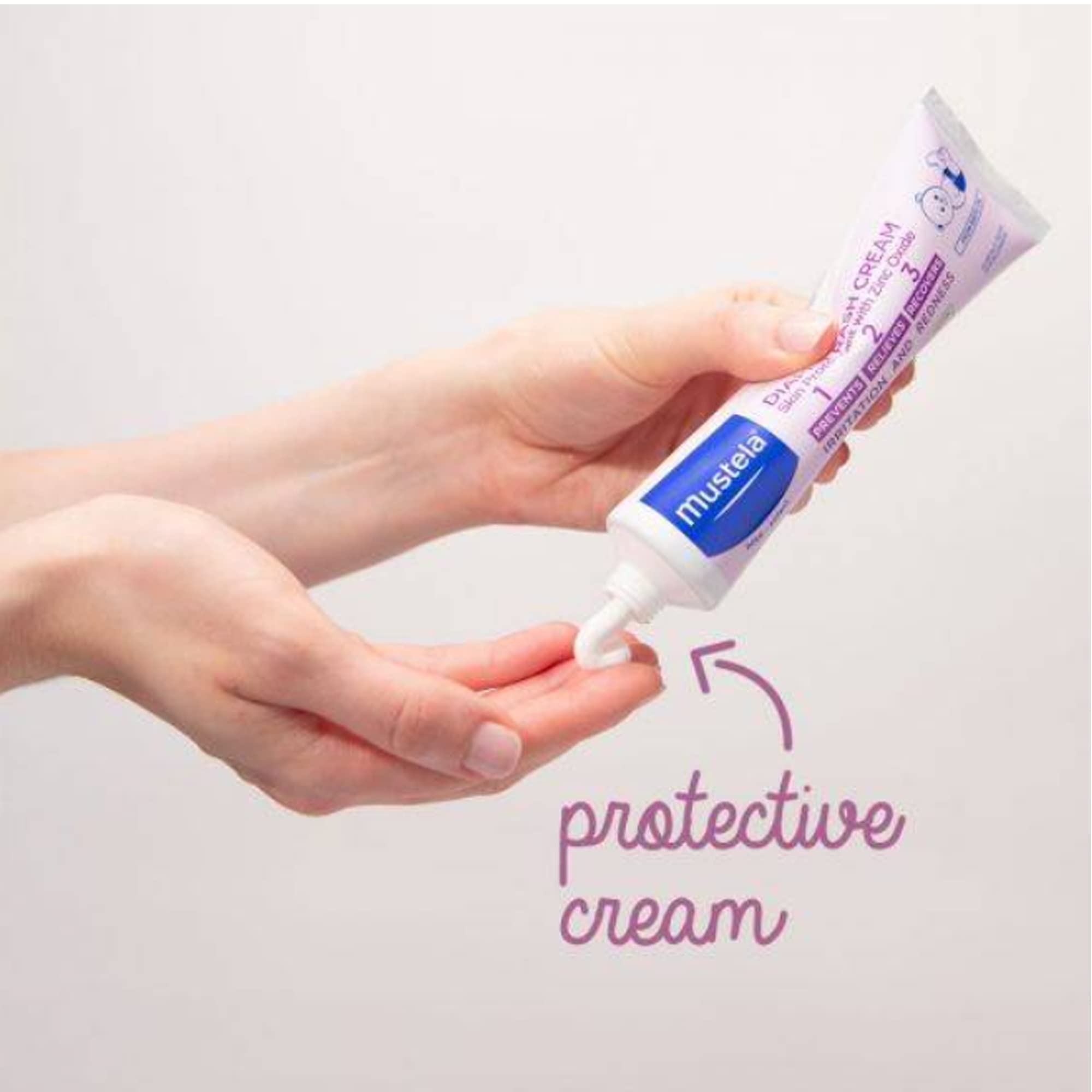 Mustela Baby 123 Vitamin Barrier Cream (Diaper Rash Cream) 100ml - Buy 3 Get 1 Free - Musti Delicate Fragrance 50ml (350ml) 4
