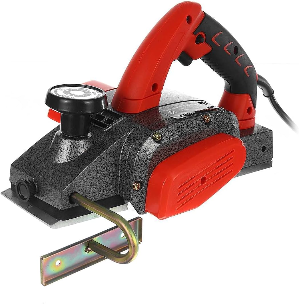 Industrial & Scientific 1680W Electric Planer Powerful Wooden Handheld Copper Wire Wood Planer Carpenter Woodworking DIY Power Tools Kit (Color : Type A with case)