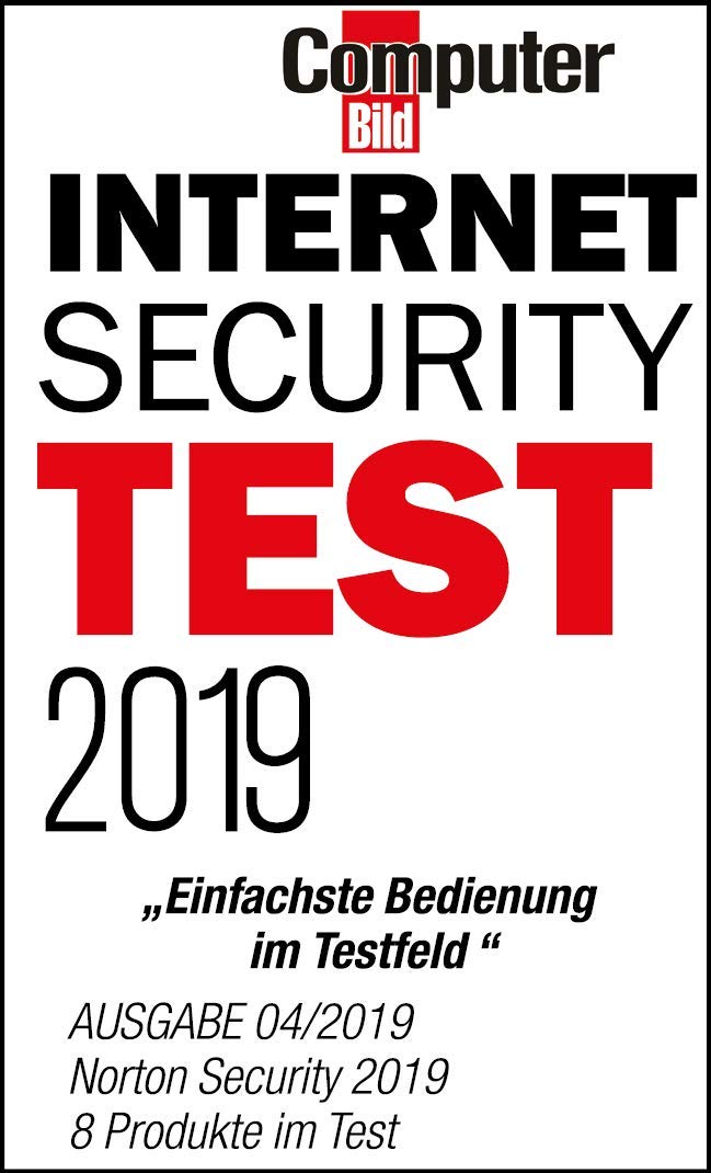 Norton Security Deluxe 2019 | 3 Geräte | 1 Jahr | PC/Mac/iOS/Android | Download, Aktivierungscode in Frustfreier Verpackung