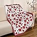 Ladybug Blanket Gifts Super Soft Lightweight Flannel Blankets Throw for Kids, Adult, Suitable for Couch, Sofa, Bed, Camping, Travel All Seasons 40
