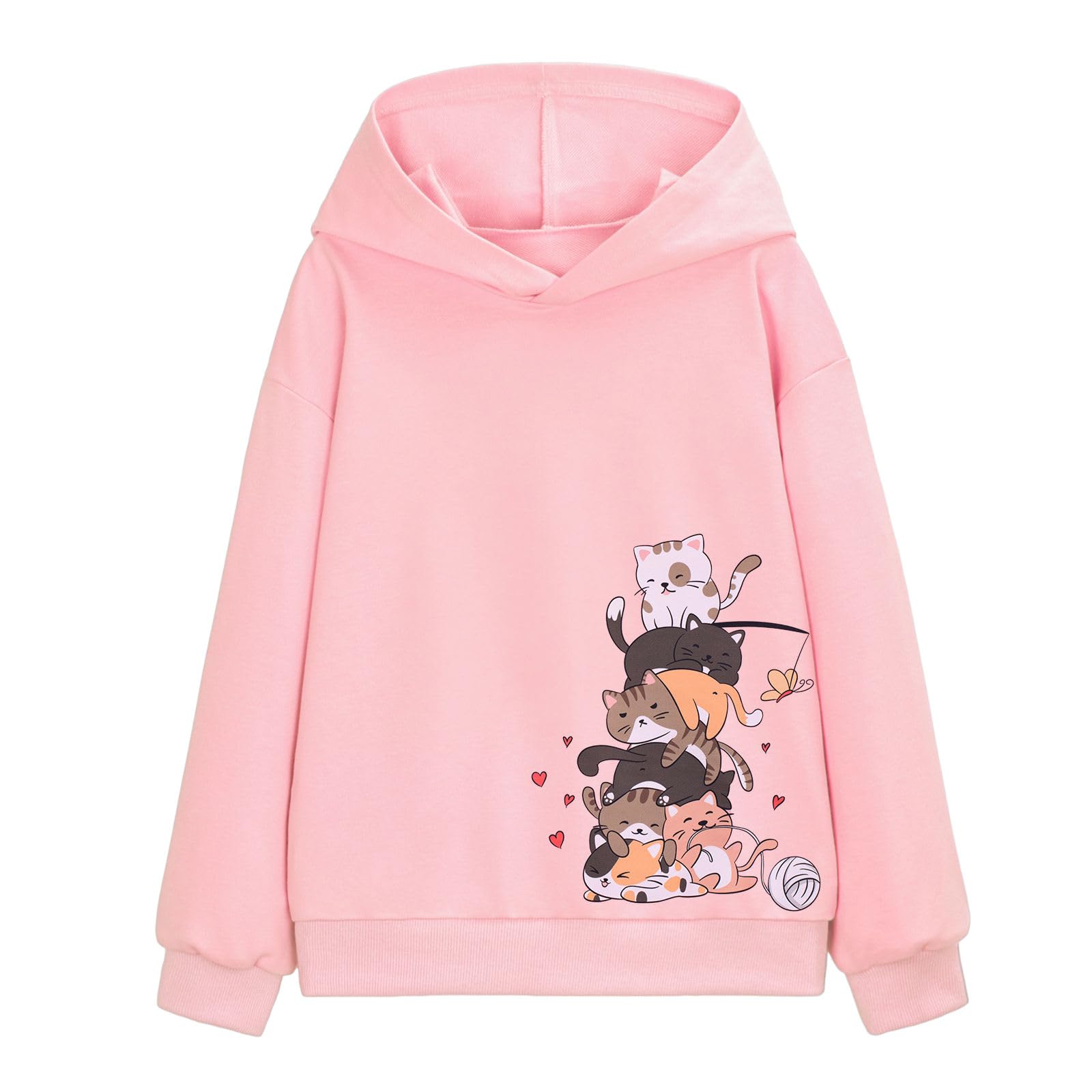 WELAKEN Sweatshirts for Girls Toddler &amp; Kids II Little Girl's Pullover Tops Sweaters &amp; Hoodies