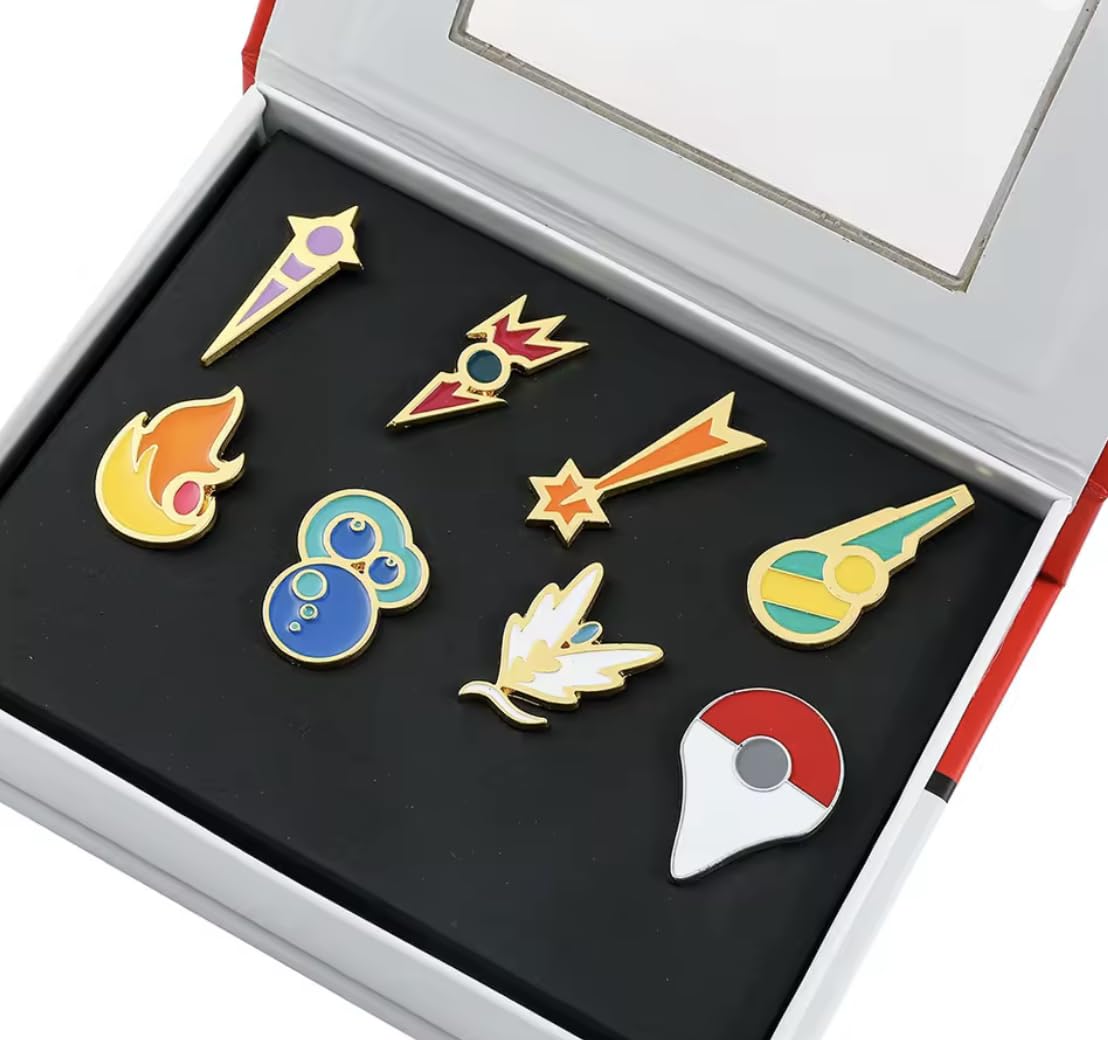 Pokémon Ensemble de badges en boîte | 15 ans et plus | Style 1