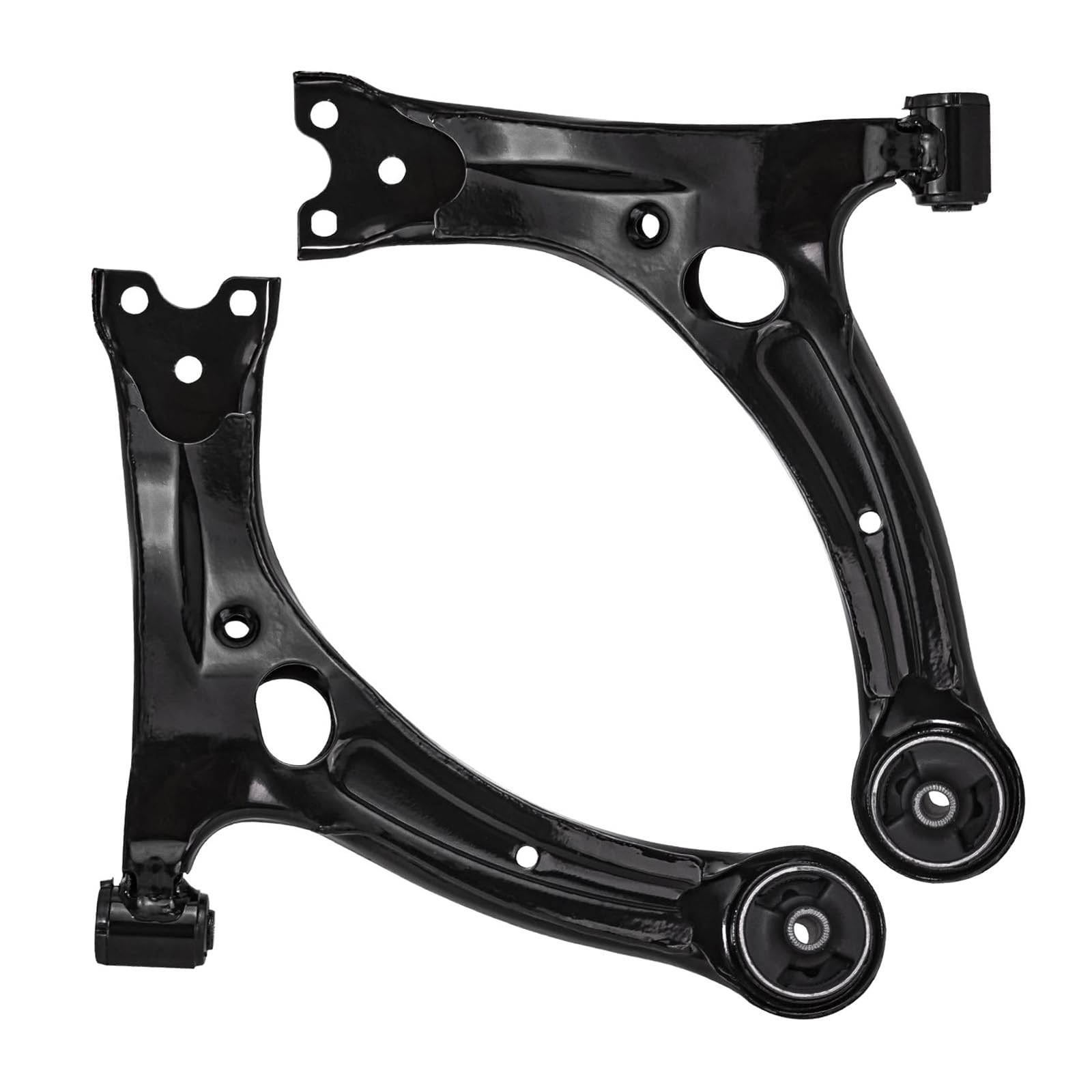 Front Lower Control Arms Suspension 2pc Kits Replacement for Toyota Matrix 2003-2013, Celica 2000-2005, Corolla 2003-2013, Fit for Pontiac Vibe 2003-