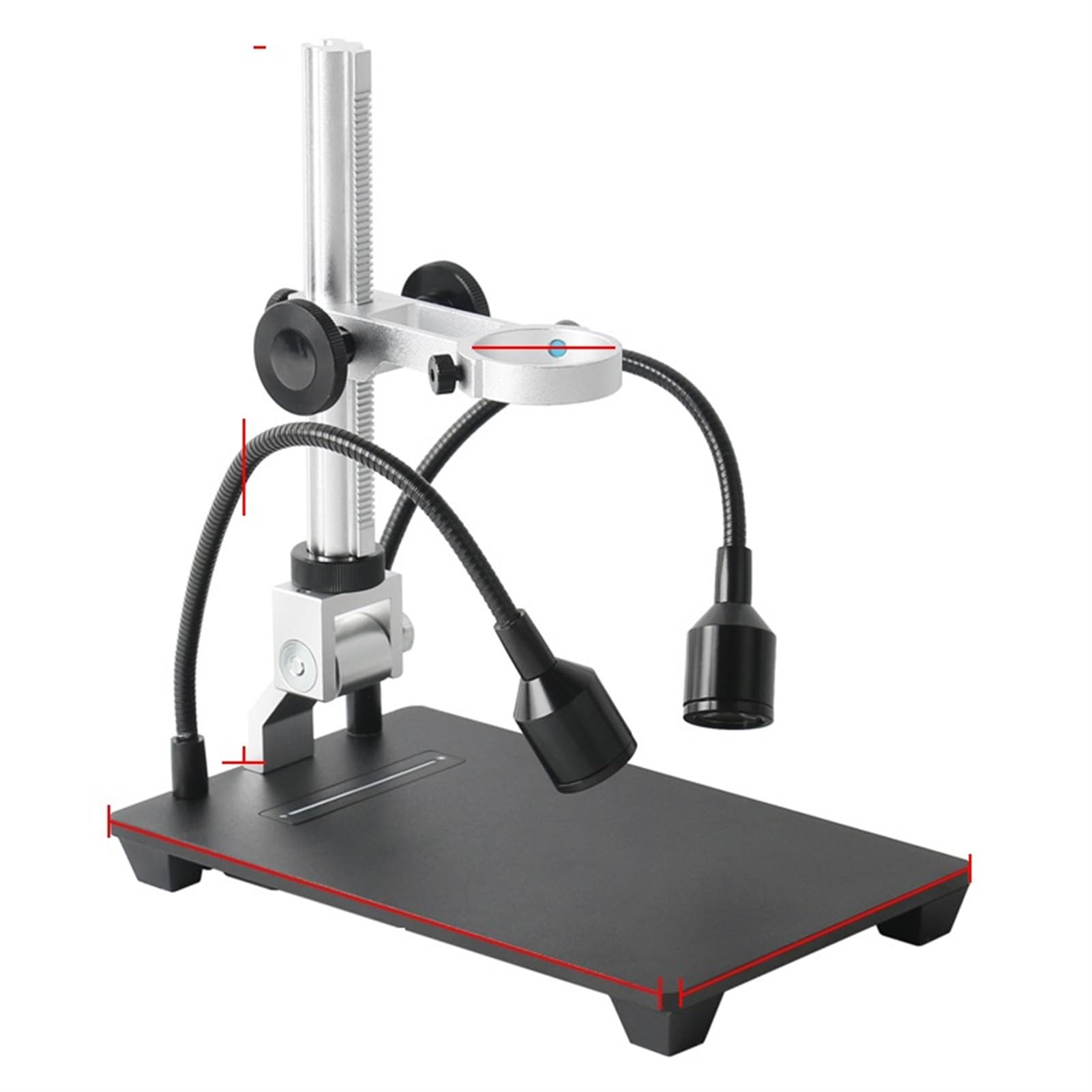 3D 1080P 528X 16MP 7 Pollici Display LCD da 10.1 Pollici USB HDMI WiFi Strumento di Riparazione Lente d'Ingrandimento for microscopio Biologico Digitale(10.1 inch USB HDMI)