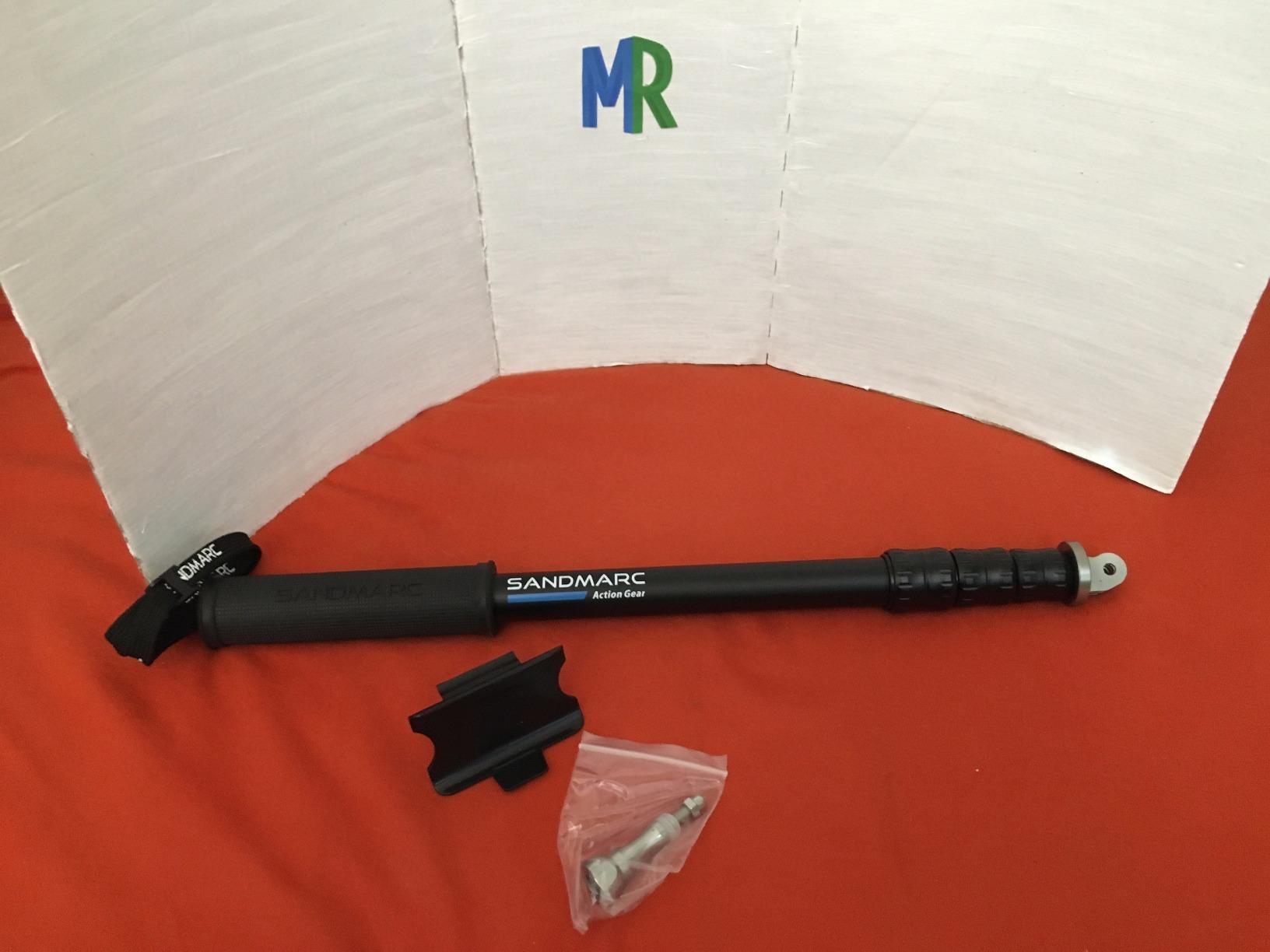 SANDMARC Pole - Black Edition: 43-102 cm Wasserdicht Stick für GoPro