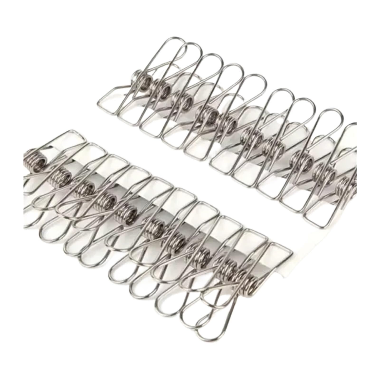 Metall-Wäscheklammern, 120 Stück, Edelstahl-Clips, Wäscheklammern, Heimdekoration, Set, Haushalt, Aufbewahrung, Küche, Organizer für Wäscheleine, Befestigung, Handtuch, Socken, Unterwäsche