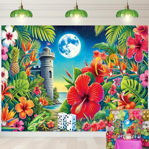 Toile de fond Porto Rico pour une décoration murale exotique lors de vos soirées