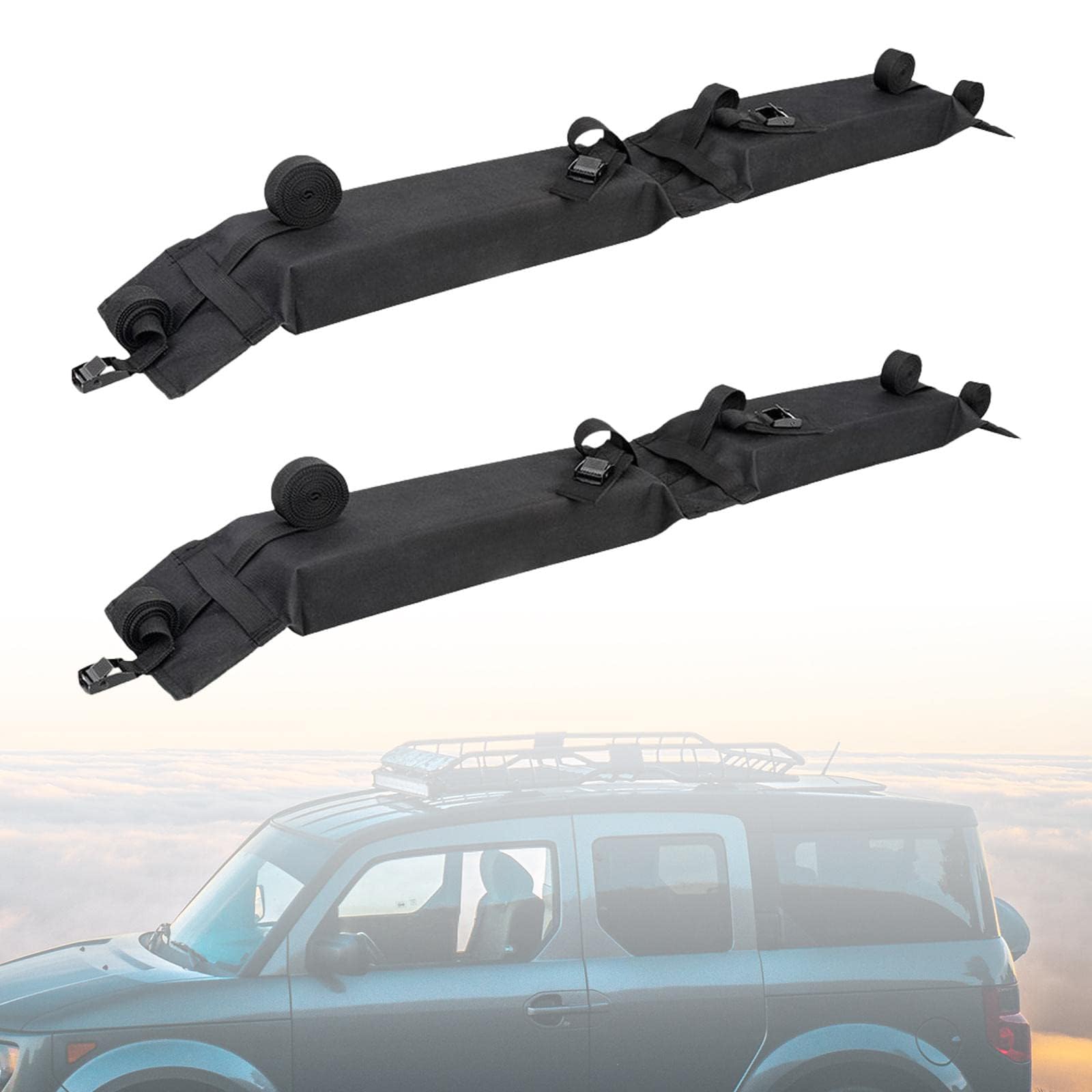 Soft Roof Rack Pads (2 Pcs)