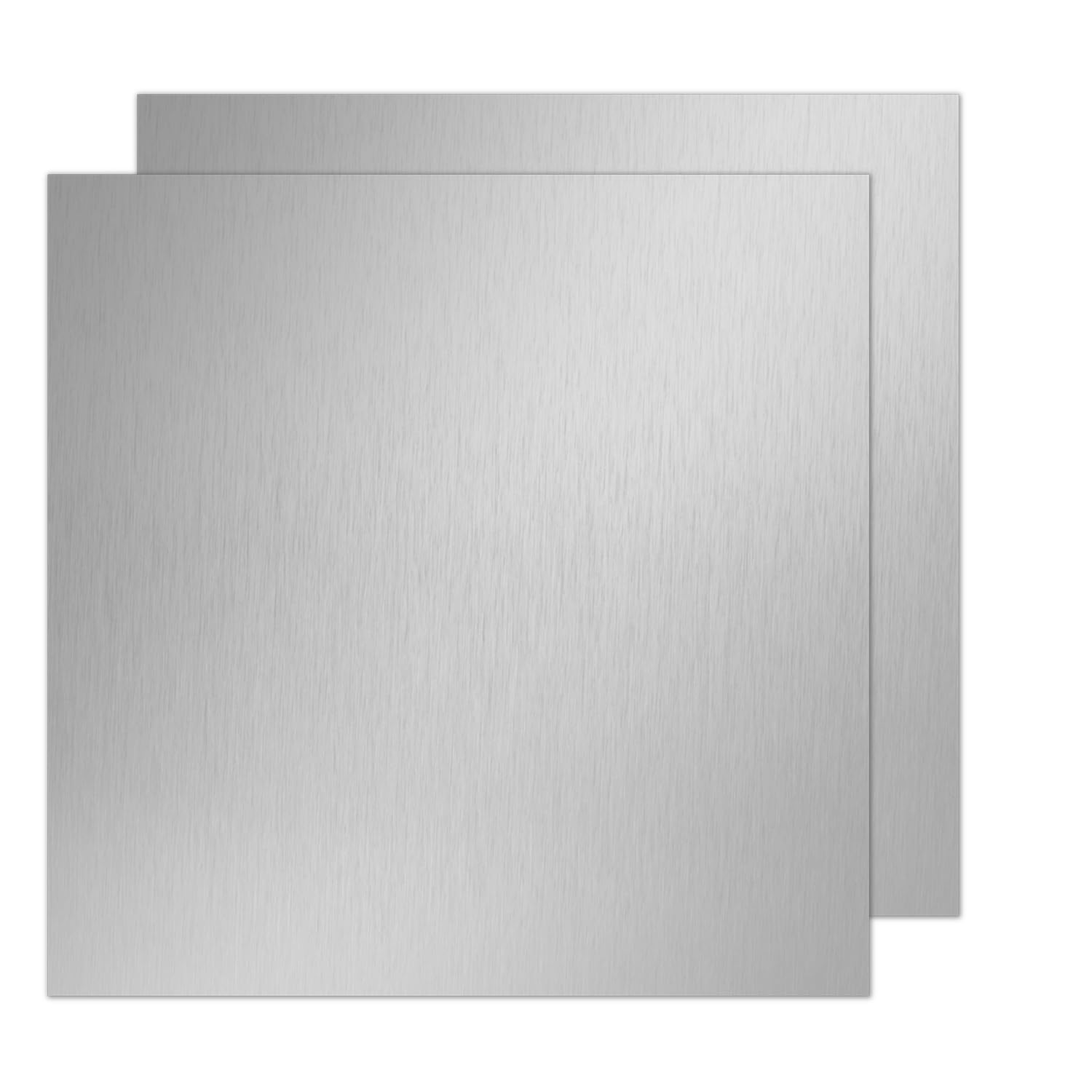 430 Stainless Steel Sheets - 2x2 Inch, 2 Pack -8