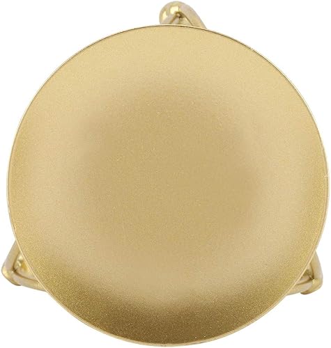 Miniatura 5 de Portavelas de hierro forjado de metal candelabro de mesa europeo para decoración de Navidad luz de vela cena oro 2.8 x 1.8 in