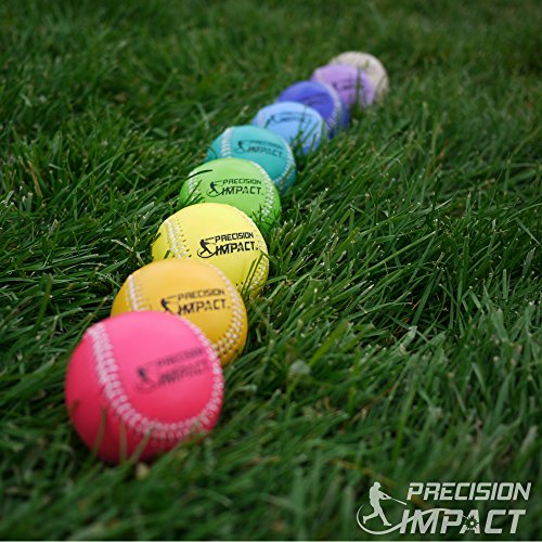 Precision Impact Weighted Baseballs: Heavy Weighted Baseball Set for Throwing/Pitching Training - Thumbnail 7