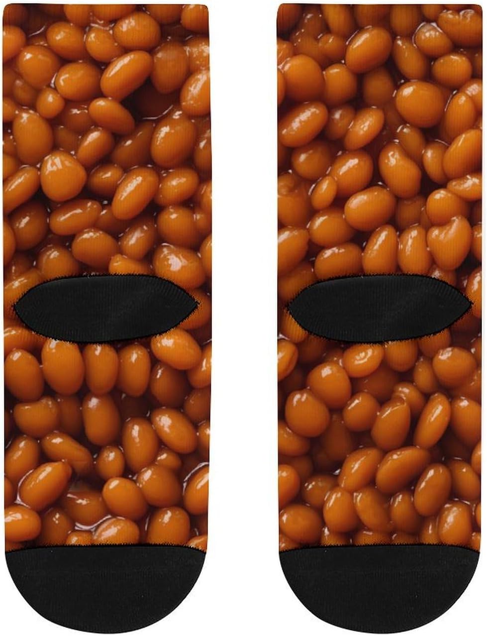 Baked Beans Knee High Socks Athletic Long Stockings Sport Casual Crew Tube Sock Boot