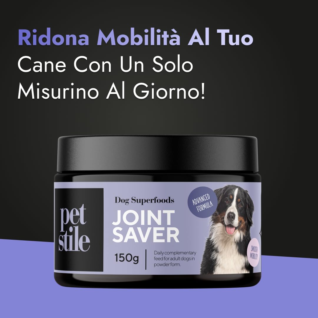 Joint Saver®: collagene idrolizzato, glucosamina, Artiglio del Diavolo, cozza Verde & Rosa Canina – sostiene Anche e articolazioni, Mobilità e ha Effetto antinfiammatorio Naturale (3X 150 g)
