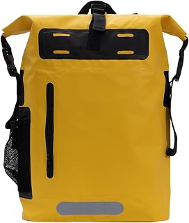Gupcaqosjw Mochila impermeable para deportes al aire libre, bolsa de 25 L con cierre enrollable para montañismo, ciudad, fotografía, kayak y viajes