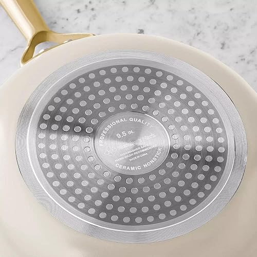 Miniatura 4 de Generic Members Mark - Juego de utensilios de cocina modernos de cerámica (11 piezas, 2 x 3 x 6 pulgadas), color crema