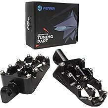 FENRIR 摩托车脚钉粗暴 MX Chopper Bobber Thug Outlaw Club 风格 CNC 宽脚踏板适用于 2017 年之前的哈雷戴维森 Dyna Sportster Low Rider Breakout Softail Vrod Fat Bob Fat Boy Street Bob